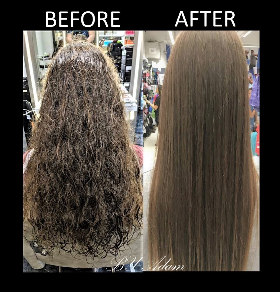 Keratin Treatment Results On Wavy Hair - Curly Hair Style