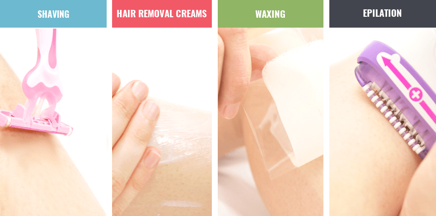 Which Hair Removal Method Is the Best  CB Splash Castle Baths Online  Magazine