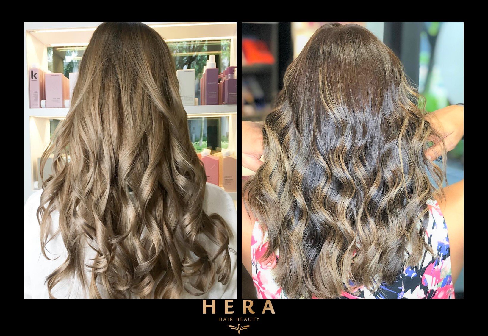 Brown Hair with Blonde Highlights | Hera Hair Beauty