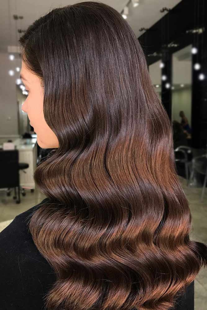 brunette-hair-ideas-wavy-chocolate-brown-long-sleek