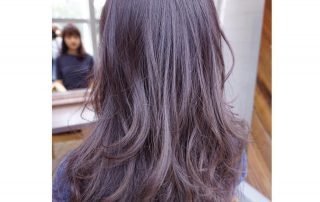 ash purple hair