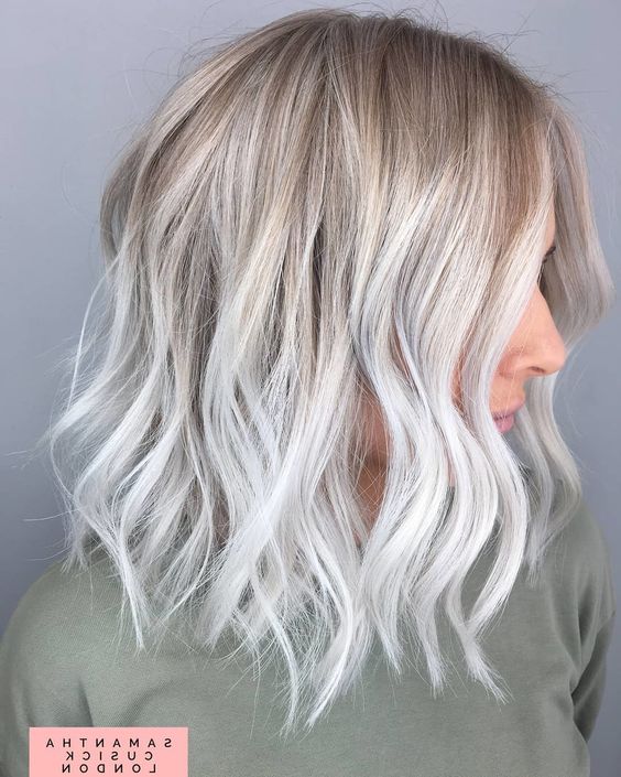 Cute Medium Length Haircuts & Hairstyles : Blonde balayage