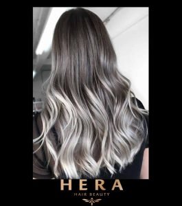 silver ombre hair