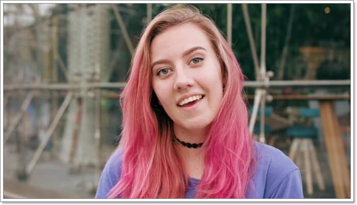 pink hair
