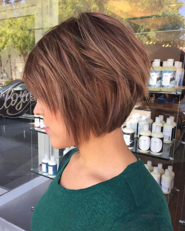 short layered hair