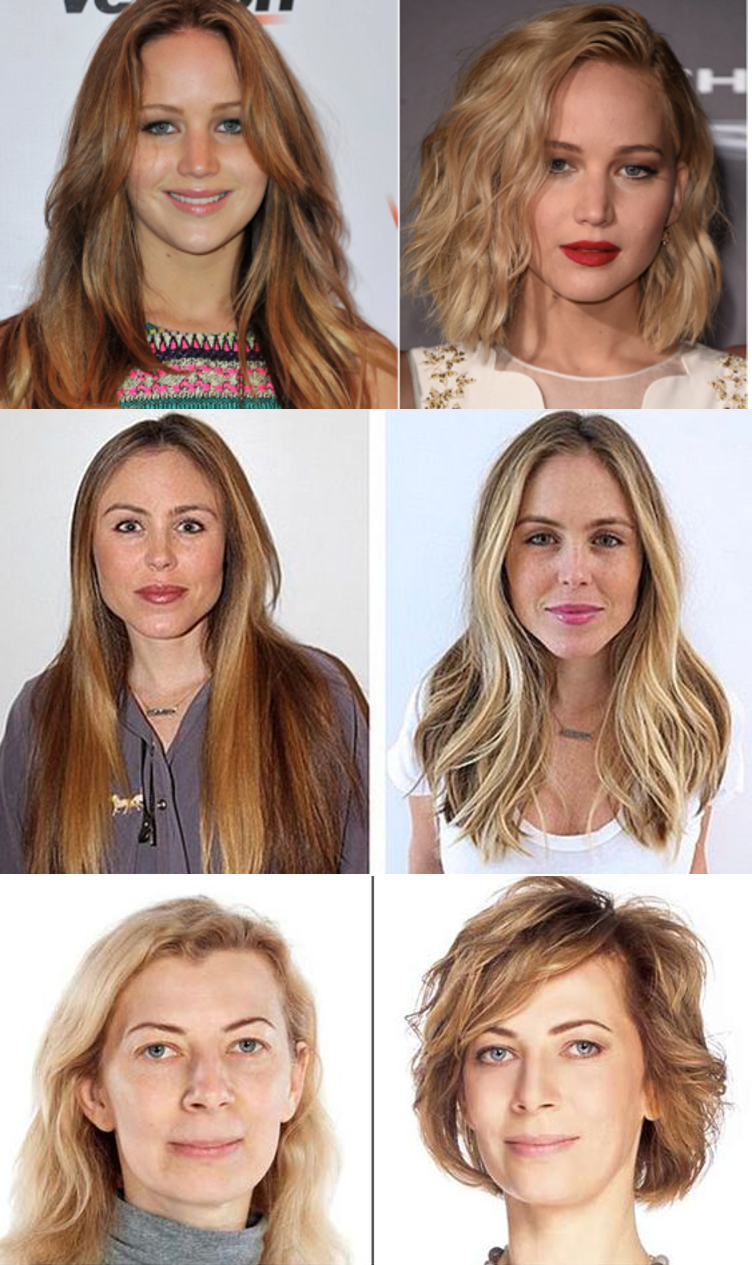 Hairstyles Based on Face Shape - First For Women