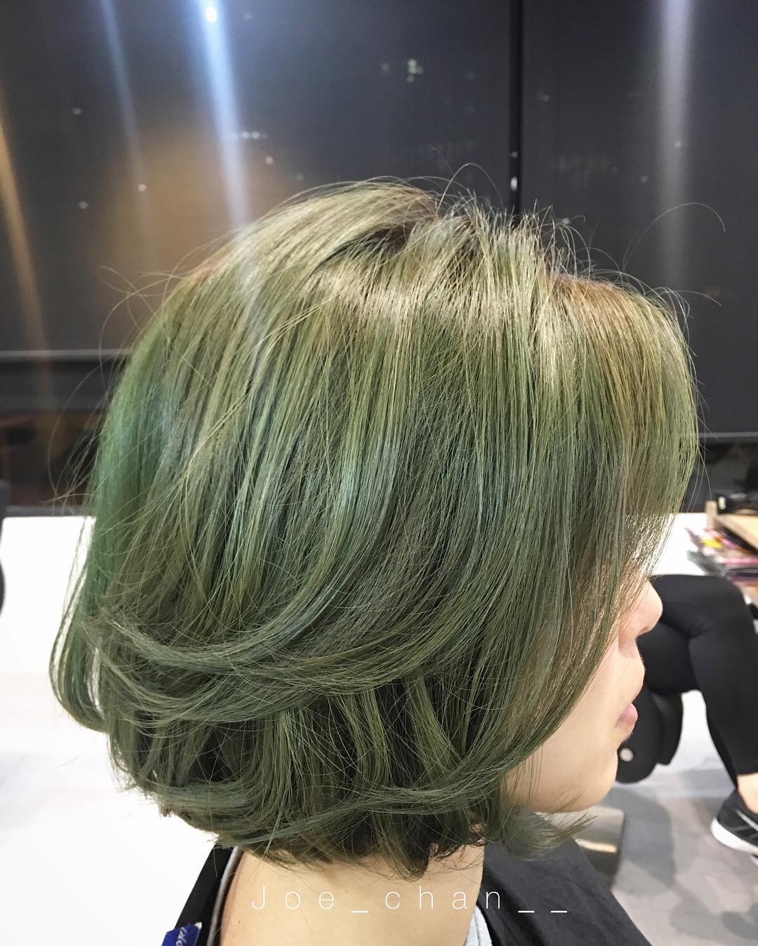 Ash Green Hair Inspirations Hera Hair Beauty 