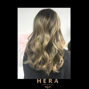 honey blonde balayage singapore