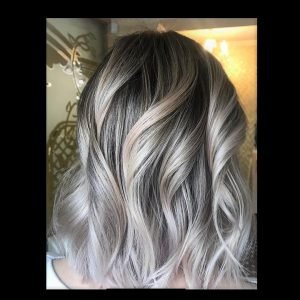 pearl ash blonde balayage singapore