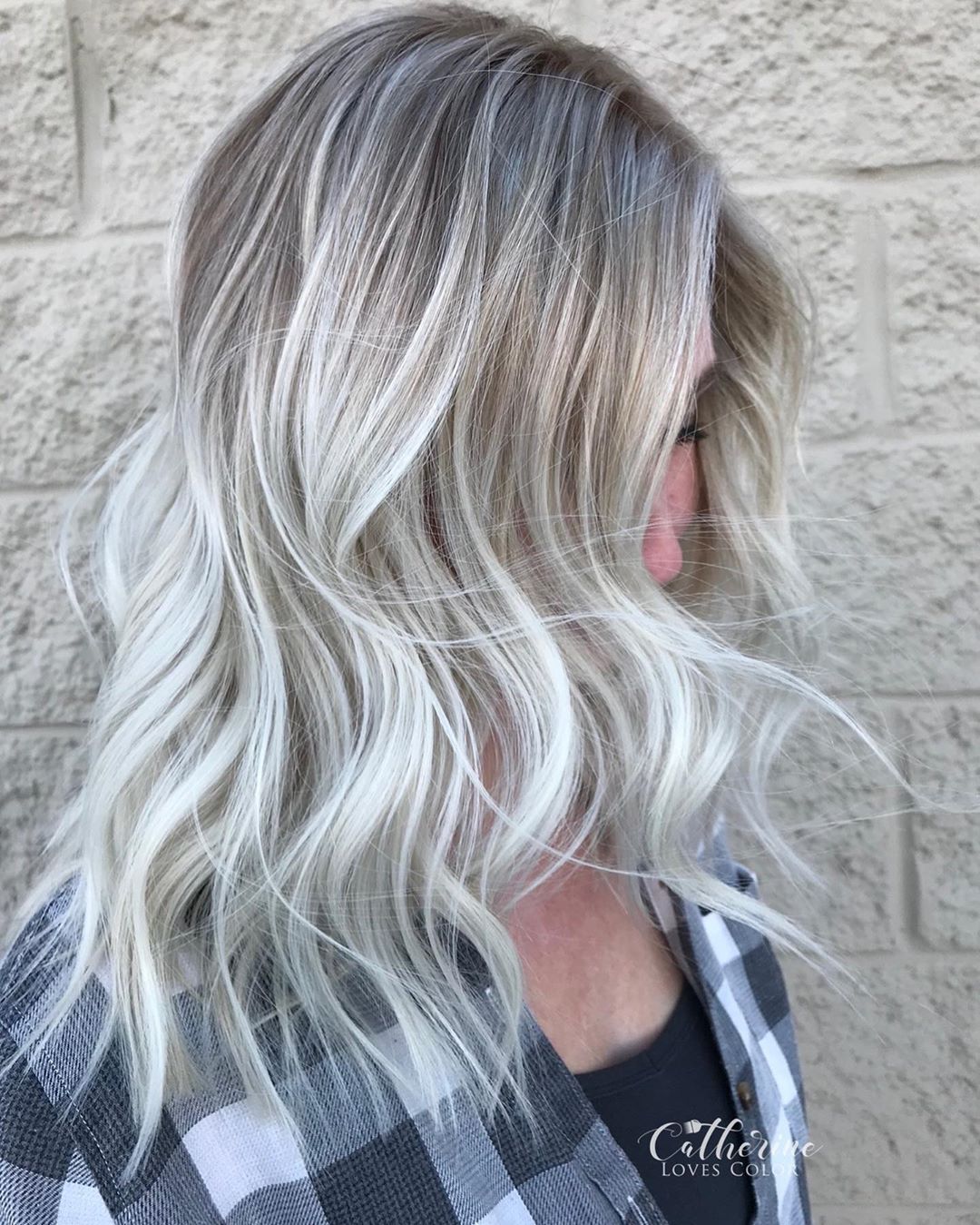 Root-Shadow Bronde hair by Hera Hair Beauty Singapore