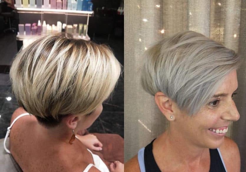 super short bob haircut