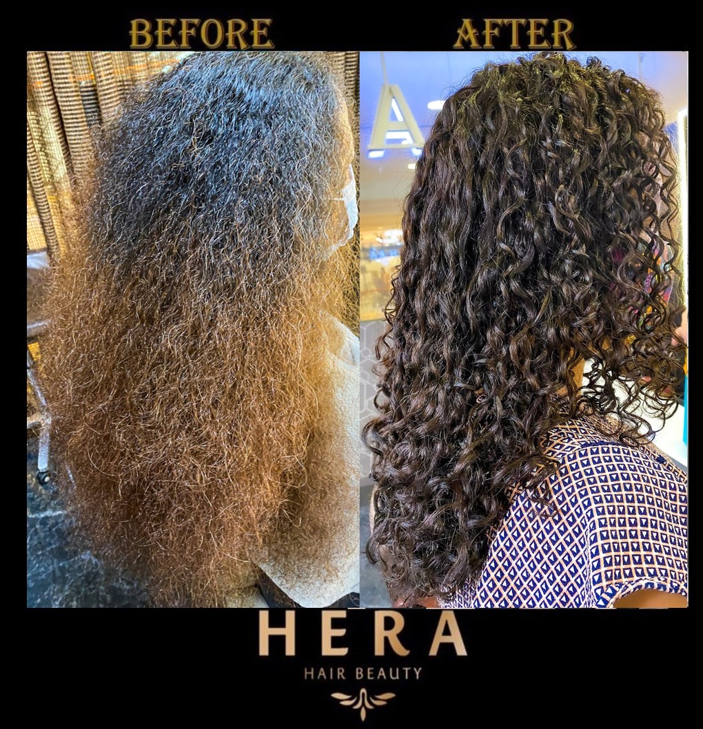 curly hair