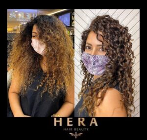 Curly Hair Highlights Inspiration | Hera Hair Beauty