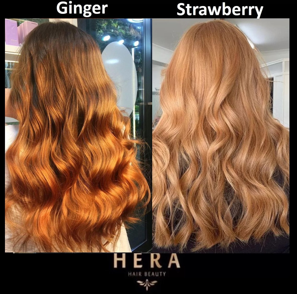 Strawberry Blonde vs. Ginger Hair | Hera Hair Beauty