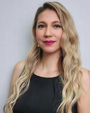 Monica Babchina, multi-method hair extension specialist at Hera Hair Beauty Singapore