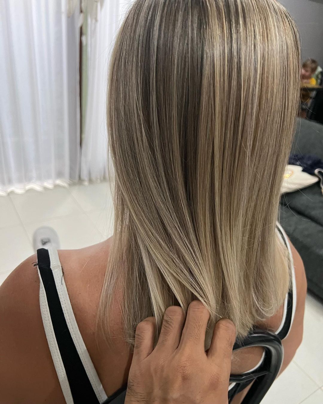 AirTouch balayage — seamless root melt — Hera Hair Beauty Singapore
