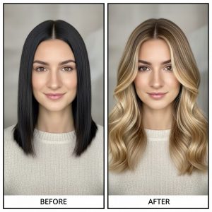 Prominent nose before and after highlights 4